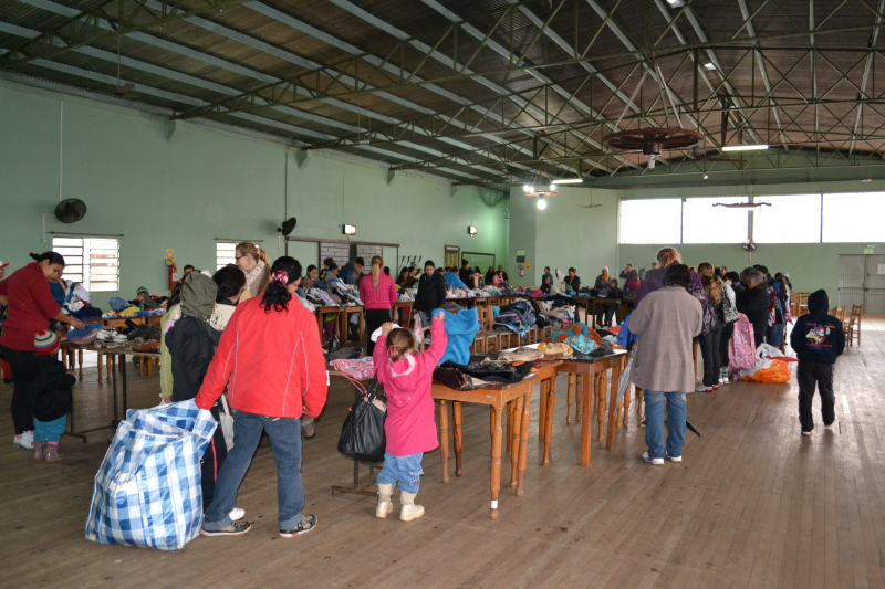 Divulgado o cronograma de distribuição da Campanha do Agasalho